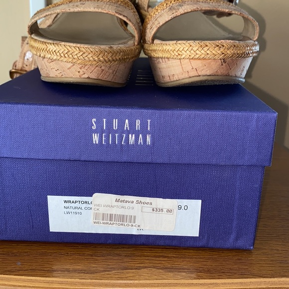 Stuart Weitaman Cork Sandals - Picture 9 of 10